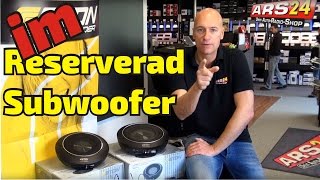 Aktive Reserverad Subwoofer  Eton RES65 und Eton RES80  ARS24 [upl. by Inamik]