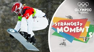 Snowboarder Lindsey Jacobellis Learns a Valuable Lesson  Strangest Moments [upl. by Lauber]