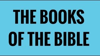 Learn the Books of the Bible [upl. by Anihs]