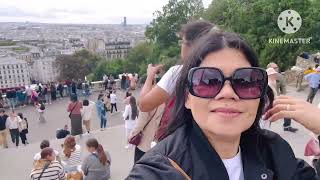 AWESOME TRIP TO BASILIQUE DU SACRE COEUR DE MONTMARTRE  THE BASILICA OF THE SACRED HEART OF PARIS [upl. by Aisnetroh]