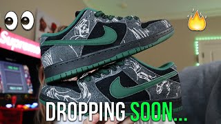 DROPPING FALL 2024🔥 UNRELEASED THERE SKATEBOARDS X NIKE SB DUNK LOW COMING SOON Early Unboxing [upl. by Borroff]