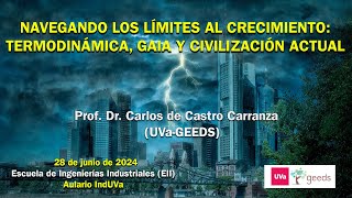 NAVEGANDO LOS LÍMITES DEL CRECIMIENTO TERMODINÁMICA GAIA Y CIVILIZACIÓN ACTUAL [upl. by Asenaj88]