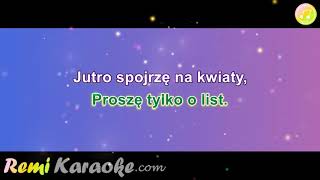 Gala Biesiadna  Napisz chociaż krótki list karaoke  RemiKaraokecom [upl. by Eiramnwad]