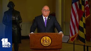 Raw Gov Larry Hogan delivers farewell remarks to Marylanders [upl. by Tamas]