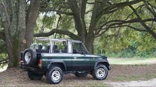 1995 Land Cruiser KZJ73 70 Series 1KZT 30L Turbo Diesel Full Convertible 5 Speed For Sale Car Cave [upl. by Maddeu]