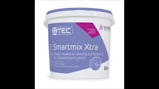 Smartmix Xtra is ideal for rough walls where the wallpaper has being removed for and replastering [upl. by Minier954]