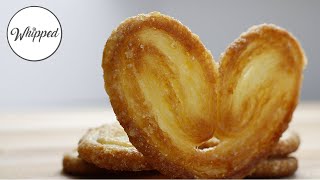 Puff Pastry Palmiers Recipe [upl. by Rolat]