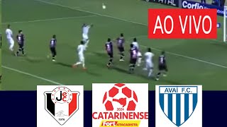 JOINVILLE X AVAI AO VIVO COM IMAGEM I CAMPEONATO CATARINENSE 2024 ASSISTA HOJE [upl. by Notlrac]