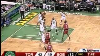 Al Jefferson Highlights vs Toronto Raptors 20062007  22 points  Jorge Garbajosa Injury [upl. by Sharos]