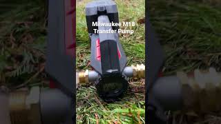 Milwaukee M18 Transfer Pump [upl. by Lat]