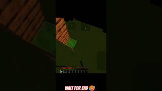 Insane Minecraft clutch minecraft foryou viralshortspojavlauncher mlg [upl. by Kit541]