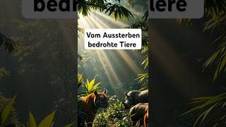 Tiere die vom Aussterben bedroht sind tiger aussterben nashorn elefant leopard tierwelt [upl. by Nyletak]