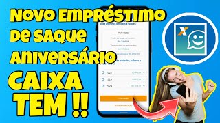 🔥SAIU como Antecipar saque aniversário fgts no banco caixa TEMEmpréstimo caixa TEM está liberado [upl. by Grizelda]