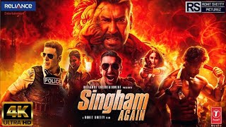 Singham Again 2024 Full Movie Hindi Dubbed  Ajay Devgn Kareena Kapoor Deepika Padukone Explained [upl. by Annnora]