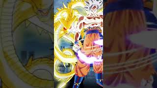 SUPER SHENRON VS ZENO GOKU INFINITYshrots dragonball goku [upl. by Nerua1]