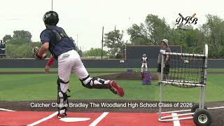 Catcher Chase Bradley The Woodland Hgh School Class of 2026 [upl. by Opiuuk]