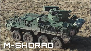 MSHORAD Air Defense Stryker in Poland 4K [upl. by Nosreh]