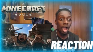 A Minecraft Movie  Official Trailer  Reaction [upl. by Patrizio164]