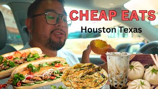 Cheap Eats Houston Texas [upl. by Ylla]