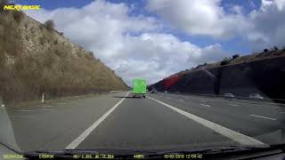 Ocado van nearly causes crash [upl. by Yerot308]