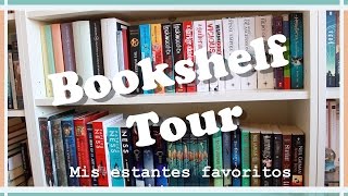 BOOKSHELF TOUR 2016  Mis estantes favoritos [upl. by Lorre865]