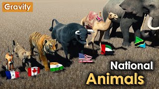 National Animals of Countries [upl. by Nolava292]