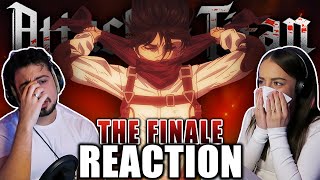 CANT BELIEVE ITS OVER 😭💔 Attack on Titan  The Final Episode REACTION [upl. by Casanova158]