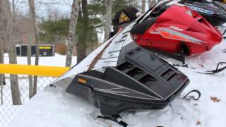 2015 Top of the Lake Vintage Snowmobile Show South China Maine [upl. by Patric]