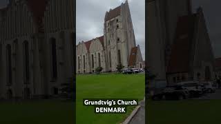 Grundtvigs Church DENMARK denmark running [upl. by Iek482]