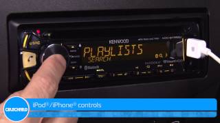 Kenwood KDCBT362U Display and Controls Demo  Crutchfield Video [upl. by Aelyk]