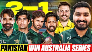 Pakistan beat Australia in the ODI Series By 21  Muhammad Rizwan  Shaheen Afridi  Haris Rauf [upl. by Rona36]