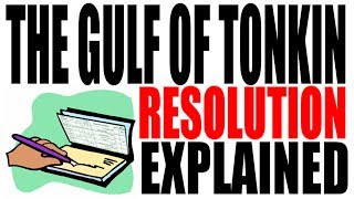 The Gulf of Tonkin Resolution Explained US History Review [upl. by Ahselet581]