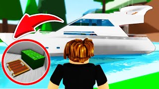 NEW SECRET PLACES in the Roblox Brookhaven 🏡RP BOAT UPDATE [upl. by Meredi]