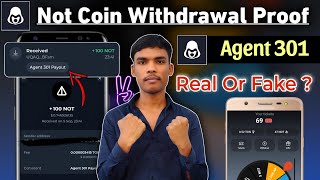 Agent 301 Airdrop Not Coin Withdrawal Full Process  Agent 301 Airdrop Real Or Fake  Agent Airdrop [upl. by Cherrita29]