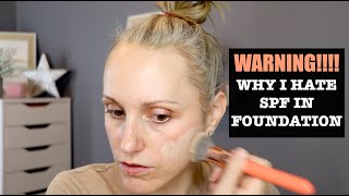 WARNING  WHY SUNSCREENS IN FOUNDATION DONT PROTECT YOUR SKIN IMPORTANT [upl. by Angeli]