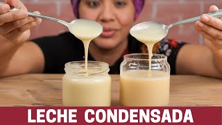 Leche Condensada  Como hacer leche condensada con leche en polvo o leche liquida [upl. by Seuqcaj730]