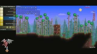 Terraria 112 Speed Run to Hard Mode glitched in 252384 With Commentary [upl. by Devinne]