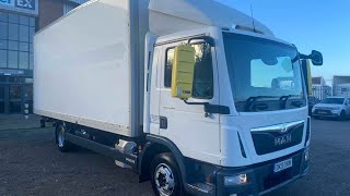 MAN TGL 7160 75TONNE GRP BOX VAN 2019  DK19 XKW [upl. by Eatton]