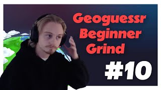 GeoGuessr beginner grind Day 10 Tell me your best tips Twitch VOD [upl. by Ahsenahs]