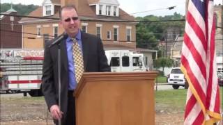 Coraopolis Borough Building Groundbreaking Ceremony 2016 [upl. by Alejna5]