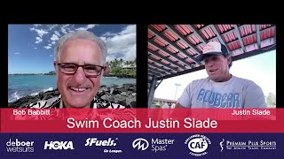 Swim Coach Justin Slade Breakfast with Bob 2024 [upl. by Veronika]