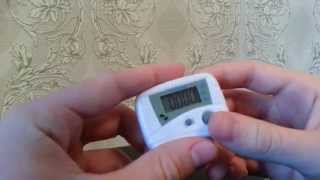 ПОСЫЛКА ИЗ КИТАЯ 13 ШАГОМЕР pedometer aliexpress [upl. by Debbee]