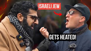 🔥 Israeli Jew Debates With Muslim Gets Heated  Smile2jannah  Speakers Corner  4K [upl. by Laetitia]