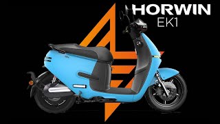 Horwin EK1  A 50cc Equivalent Electric Moped you can derestrict 🤔 [upl. by Idnic63]