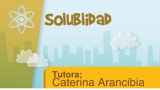 Solubilidad [upl. by Tama]