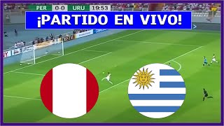 🔴 PERÚ vs URUGUAY EN VIVO ⚽ ELIMINATORIAS RUMBO AL MUNDIAL 2026 [upl. by Calica]