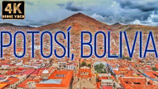 Potosí Bolivia 4k Drone [upl. by Nnyleahs]