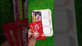 Dairy Milk Shots Munch Choco Pie Hajmola Candy Chips amp Chocolate Milkshake Lunch Box Ideas 🥰 😋 [upl. by Theran]