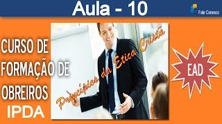 Curso de formação de obreiros da Deus é Amor 10ª aula [upl. by Kippar]