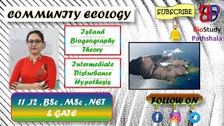 ISLAND BIOGEOGRAPHY amp INTERMEDIATE DISTURBANCE HYPOTHESIS  Ecology  Life Sciences [upl. by Attelra]